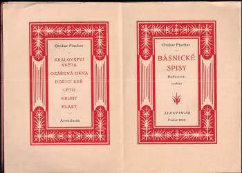 Otokar Fischer: Básnické spisy