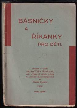 Básničky a říkanky pro děti