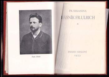 František Sekanina: Básník Fr. Ulrich
