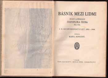 Karel Novotný: Básník mezi lidmi