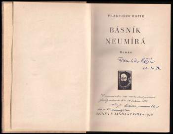 František Kožík: Básník neumírá