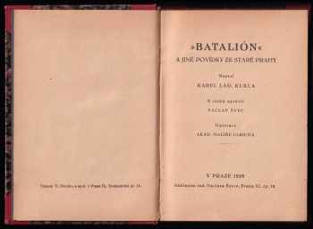 Karel Ladislav Kukla: Batalión a jiné povídky ze staré Prahy