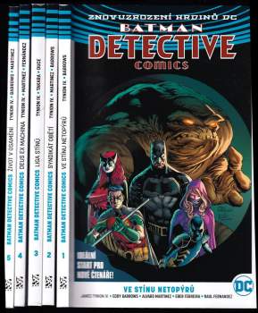 James IV Tynion: Batman - Detective comics 1 - 5 - Ve stínu netopýrů + Syndikát obětí + Liga stínů + Deus ex machina + Život v osamění