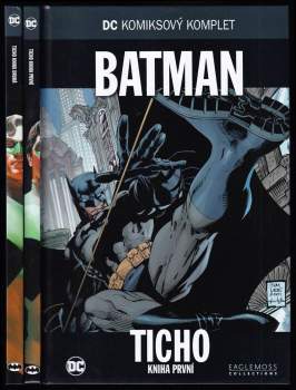 Batman - Ticho - kniha první a druhá - DC komiksový komplet 1 a 2 - Bob Kane, Bill Finger, Jeph Loeb, Bill Finger, Bill Finger, Jeph Loeb (2017, Eaglemoss Ltd.) - ID: 759546