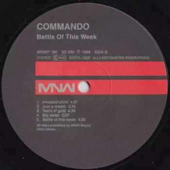 Commando M. Pigg: Battle Of This Week