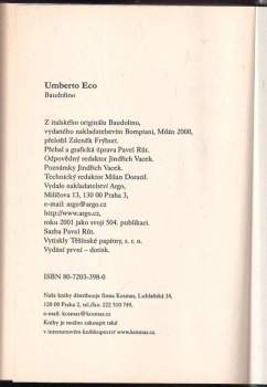 Umberto Eco: Baudolino