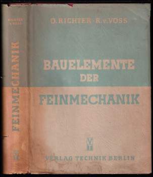 Bauelemente der Feinmechanik