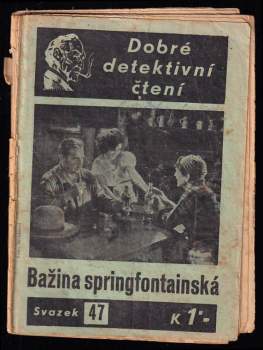 Bažina springfontainská - dle zápisků slavného detektiva Léona Cliftona