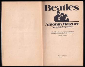 Antonín Matzner: Beatles