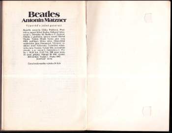 Antonín Matzner: Beatles