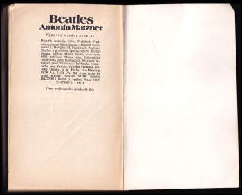 Antonín Matzner: Beatles
