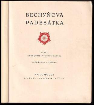 Emanuel Vojnar: Bechyňova padesátka
