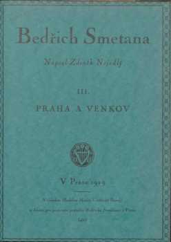 Zdeněk Nejedlý: Bedřich Smetana