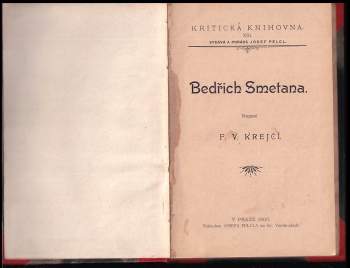 F. V Krejčí: Bedřich Smetana