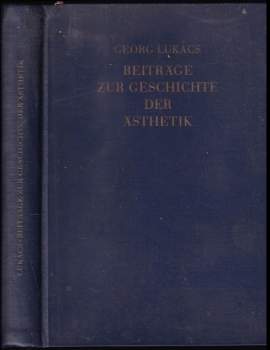Beiträge zur Geschichte der Ästhetik