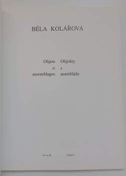 Běla Kolářová: Běla Kolářová