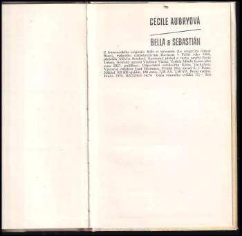 Cécile Aubry: Bella a Sebastián