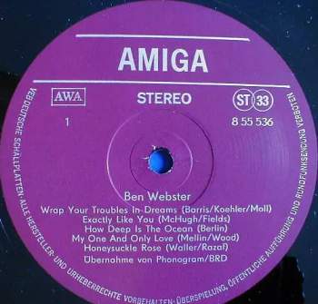 Ben Webster: Ben Webster