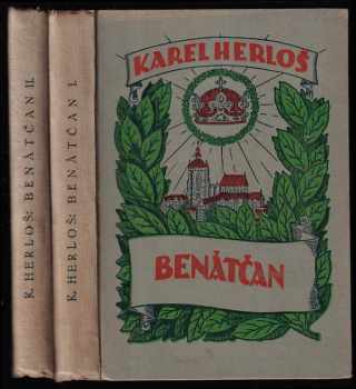 Karl Herloßsohn: Benátčan - historický román Díl I. - II. - KOMPLET