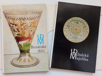 Benátské sklo v československých sbírkách + Italská majolika v československých sbírkách