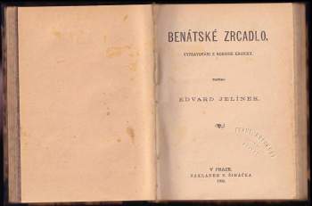 Jakub Arbes: Benátské zrcadlo + Šílený Job
