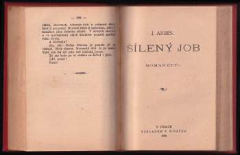 Jakub Arbes: Benátské zrcadlo + Šílený Job