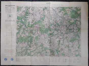 Benešov - Sbírka turistických map č. 4