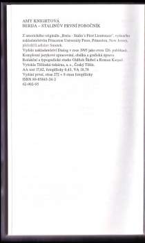 Amy W Knight: Berija