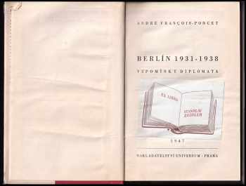 André François-Poncet: Berlín 1931-1938
