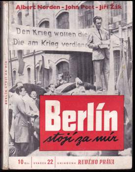 Berlín stojí za mír