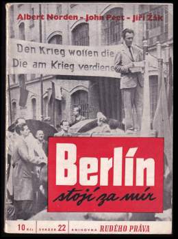 Berlín stojí za mír