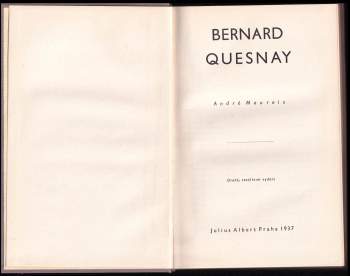 André Maurois: Bernard Quesnay