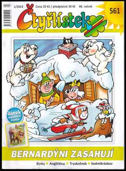 Bernardýni zasahují - Čtyřlístek 561
