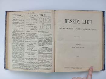 Augustin Eugen Mužík: Besedy lidu, Ročník IV., čísla 1 - 26