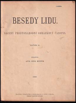 Augustin Eugen Mužík: Besedy lidu ročník III 1895