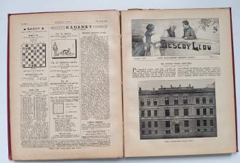 Karel Vika: Besedy lidu Ročník VIII. : laciný prostonárodní obrázkový časopis číslo 1 - 26