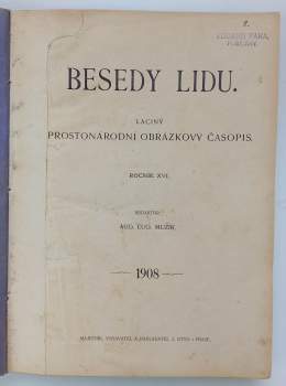 Besedy lidu- Ročník XVI. - Čísla 1-26