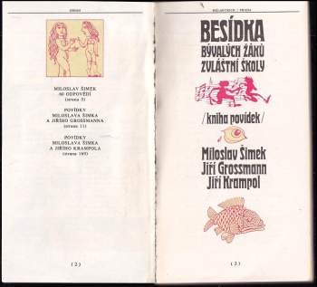 Miloslav Šimek: Besídka bývalých žáků zvláštní školy