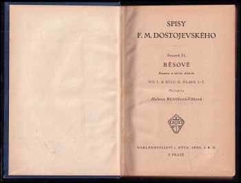 Fedor Michajlovič Dostojevskij: Běsové