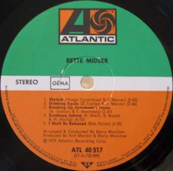 Bette Midler: Bette Midler