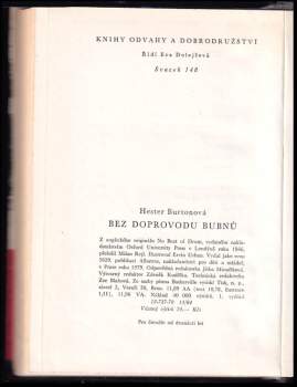 Hester Burton: Bez doprovodu bubnů