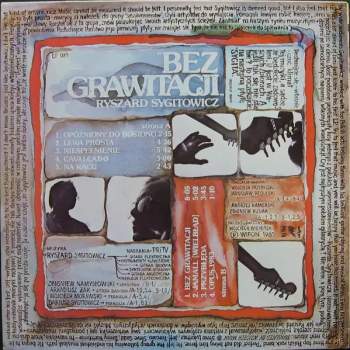 Ryszard Sygitowicz: Bez Grawitacji