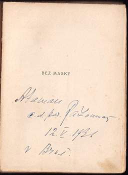 Vjačeslav J Razumovič-Chmara: Bez masky