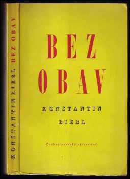 Konstantin Biebl: Bez obav