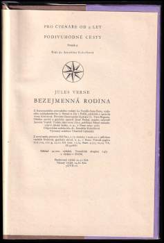 Jules Verne: Bezejmenná rodina