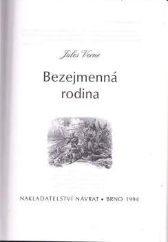 Jules Verne: Bezejmenná rodina