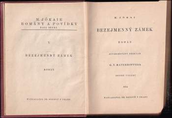 Mór Jókai: Bezejmenný zámek