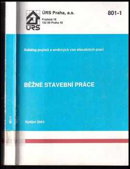 Běžné stavební práce 801-1