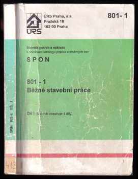 Běžné stavební práce - Díl I.