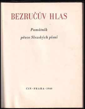 Petr Bezruč: Bezručův hlas